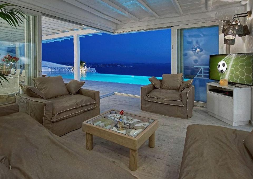 Luxury Mykonos Villa Villa Mykonos Luxurious Private Pool Kastro Mykonos Town Exterior photo