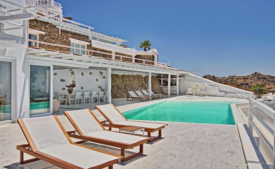 Luxury Mykonos Villa Villa Mykonos Luxurious Private Pool Kastro Mykonos Town Exterior photo