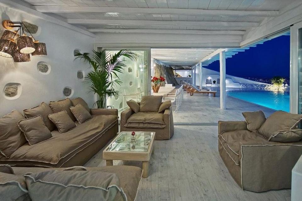 Luxury Mykonos Villa Villa Mykonos Luxurious Private Pool Kastro Mykonos Town Exterior photo