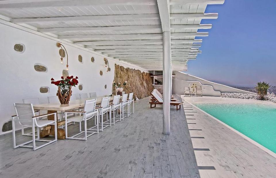 Luxury Mykonos Villa Villa Mykonos Luxurious Private Pool Kastro Mykonos Town Exterior photo